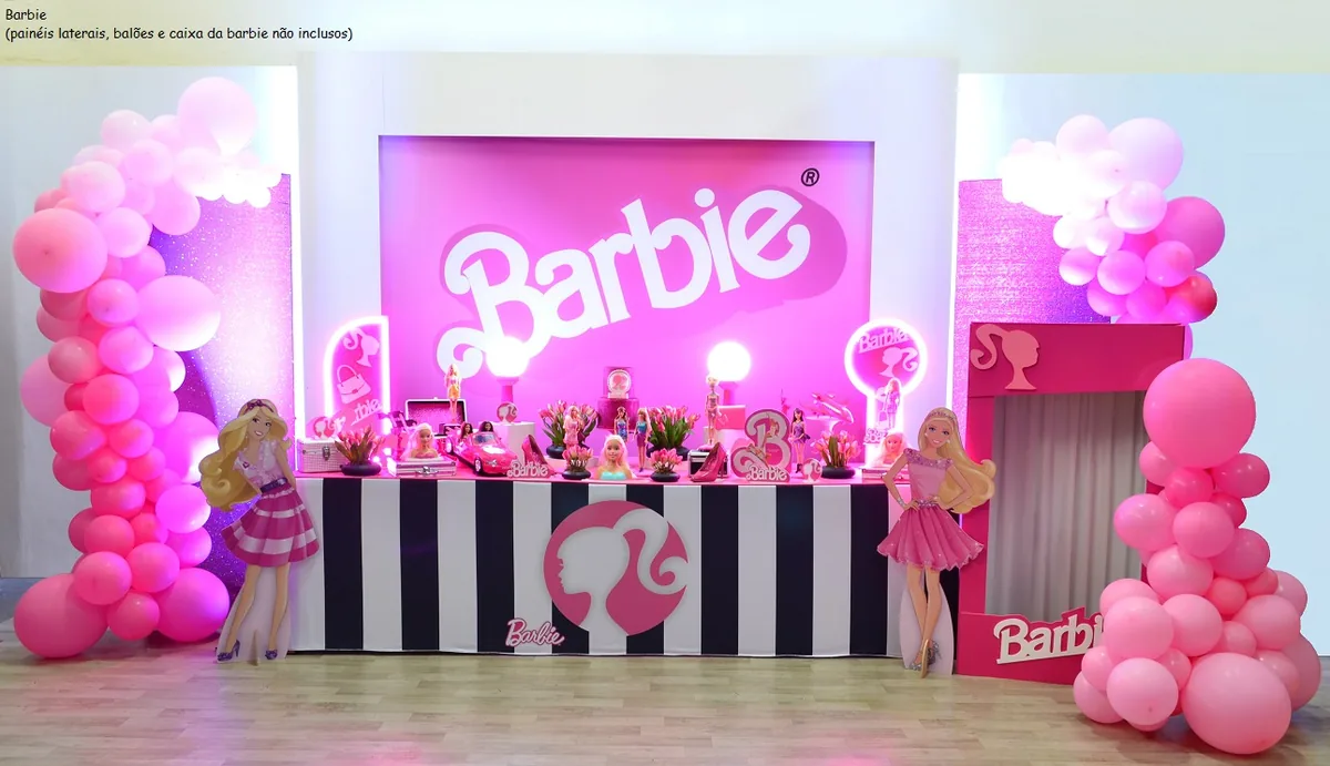 Decoração Barbie Glam