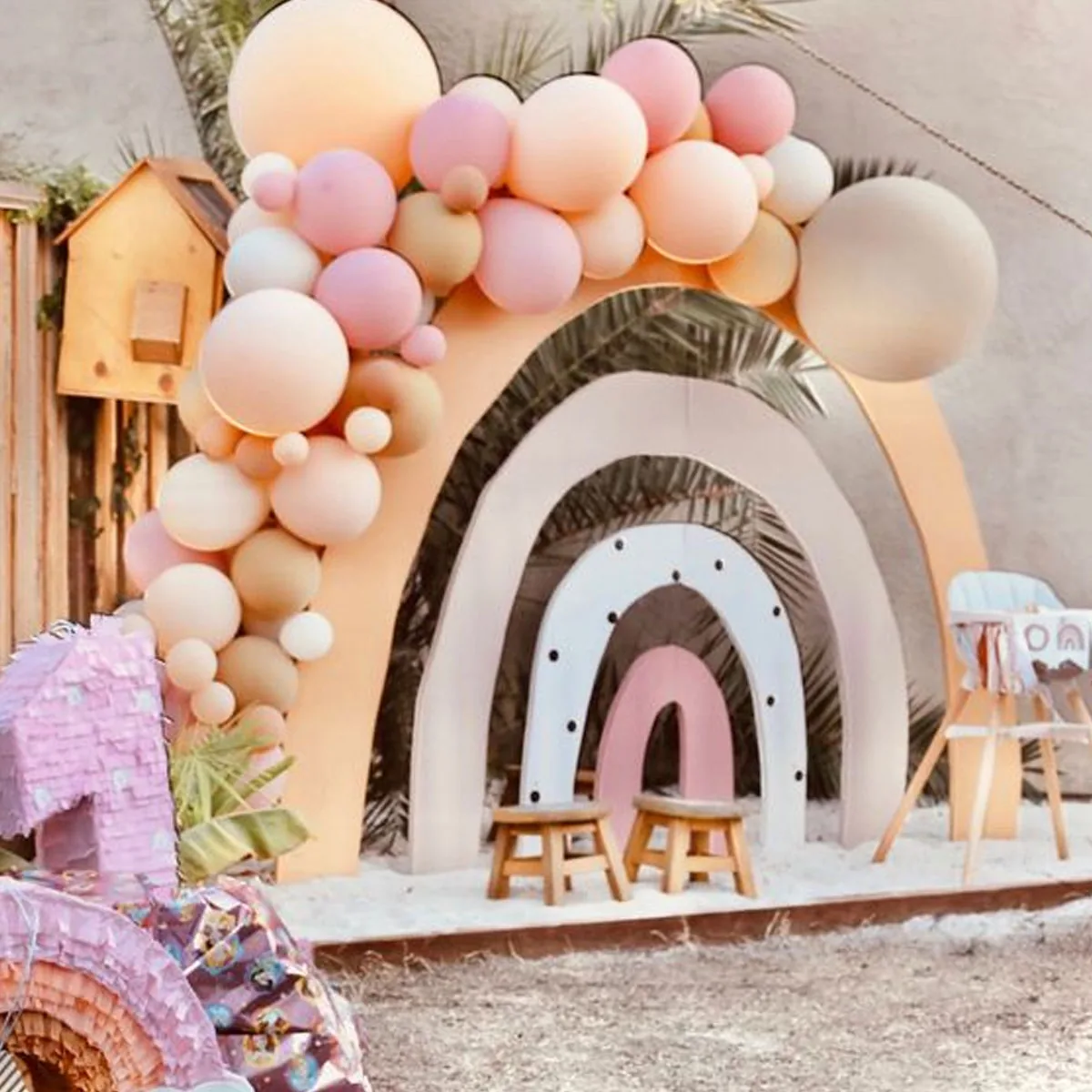 Decoração Boho Rosa